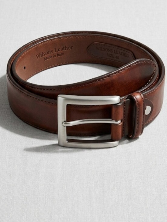 Wilsons Leather Other - ​Wilsons Leather Mens Brown Italian Leather Belt Size 40 Rugged Casual